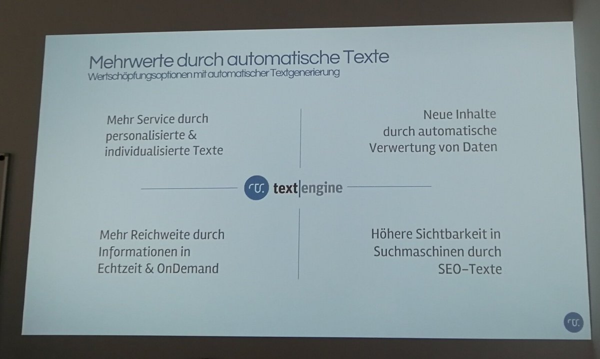 hue_kom's tweet photo. Vorteile der automatischen #Textgenerierung. ⚠️Achtung, atmende #Redaktion: Die Maschinen holen auf. 😓 #Content #ki #ai #smwhh18 #smwhh #closer2018 #dasmitdenmedien https://t.co/EwLgcN8lgm