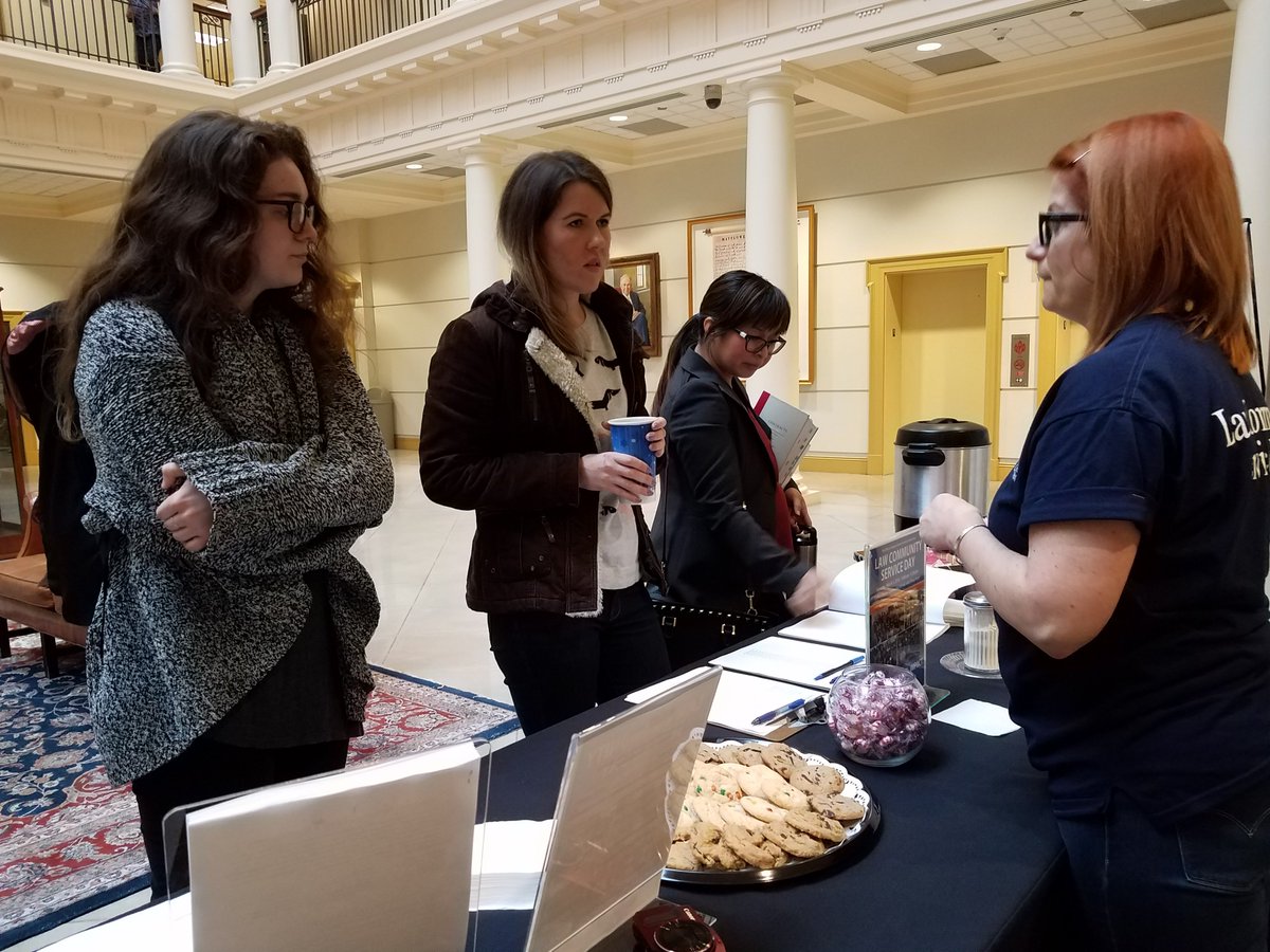 RegentCEFLER's tweet photo. So proud of our @RegentLaw students for stepping up yesterday to pledge 50 hours of public service during their time in law school! #pledge50 https://t.co/yEGvoBIH1B