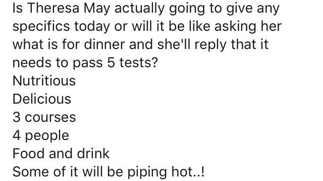 ScarletFielding's tweet image. #TheresaMay #brexit #5tests #whatsfordinner
