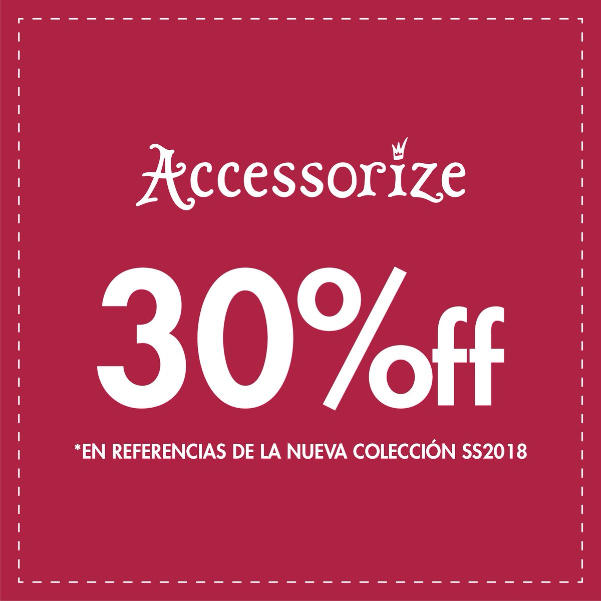 Accessorize Colombia tweet media