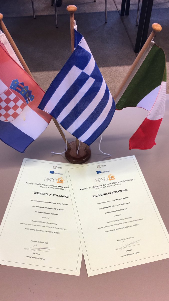 annariglioni's tweet image. #Anversa #meeting #heroproject #housing #salutementale @ErasmusPlusInd @EUErasmusPlus  #FondazioneDiLiegro