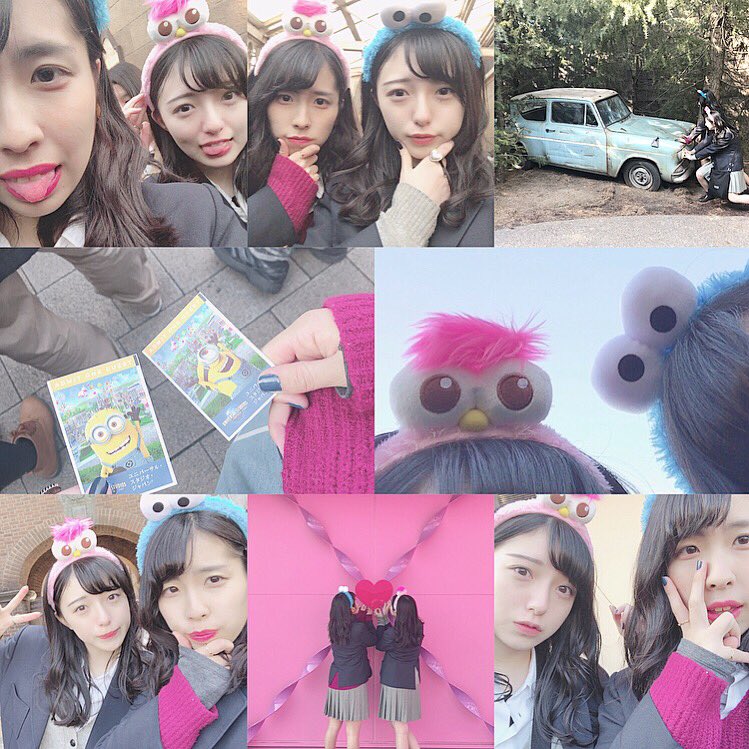 ayano_1001's tweet photo. 超ＪＫとおさらば悲しい💧

面倒なこと多すぎる総合だけど、２組と箏曲のおかげで楽しかったよ♥️アリガトウ

菜月と行事ごとにたくさん楽しいことできて幸せハッピー 🌷🌸🎀💗

２月にはゆいちゃんと早めの卒業旅行？でした🎠楽しいしかなくて愛してる🍒

春から名城大学 ☁️ ドキドキと恐怖 https://t.co/fDnElpAfcf