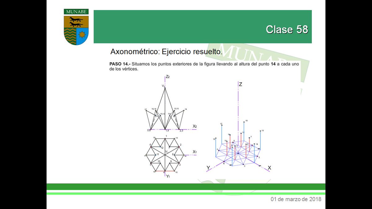 Ayalde_Munabe's tweet image. En @Colegiomunabe terminamos la Evaluación de Dibujo Técnico en 2º de Bachillerato con un ejercicio de axonométrico explicado por pasos. Utilizamos el Google Classroom, el Ipad y la plataforma @BBYDigital #munabe #ayalde #dibujotecnico #selectividad #GoogleClassroom #iPad