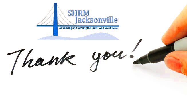 SHRMJax's tweet photo. Thank you to all the HR Professionals, Business Partners, Local Nonprofit Organizations, New Members, and Future Members who attended the March Chapter Meeting! If you missed yesterday’s meeting, visit https://t.co/u8cJCMSlIA to register for May’s meeting! #HRNextLevel #SHRMJax https://t.co/tvgtkjI99r