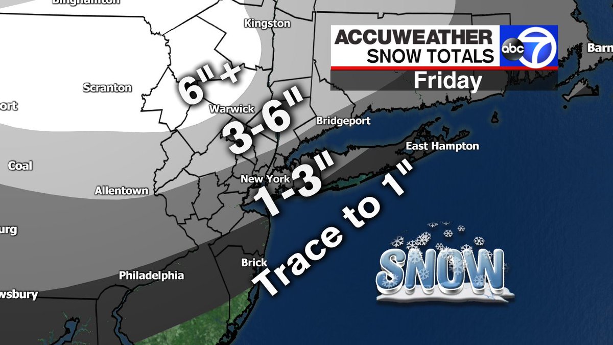 RalphGregoire5's tweet photo. this is a accuweather alert. nor' eastern is in tri-state area 1-3 inches of rain and the peak wind gust is going to 50-65. miles per hour or more 70 miles per hour and heavy snow 1-3 inches in the city #noreaster #weatheralert #WeatherUpdate #Weather #abc7ny 😮😮☔☔🌂🌂🌀🌀⛄❄ https://t.co/RypaJtpJLf