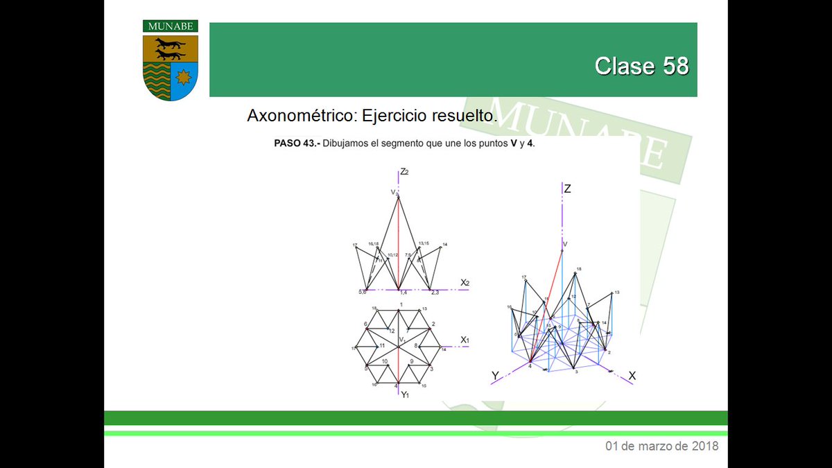 Ayalde_Munabe's tweet image. En @Colegiomunabe terminamos la Evaluación de Dibujo Técnico en 2º de Bachillerato con un ejercicio de axonométrico explicado por pasos. Utilizamos el Google Classroom, el Ipad y la plataforma @BBYDigital #munabe #ayalde #dibujotecnico #selectividad #GoogleClassroom #iPad