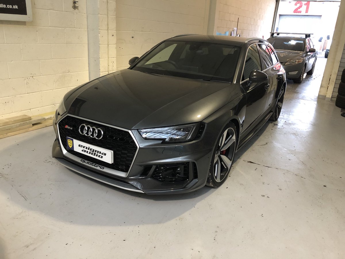 EnigmaAudio's tweet photo. Audi RS4 B9 Quattro Safety and security treatment.
@AutowatchUK h #ghost #immobiliser @MetaTrakUK  #cat6 #gpstracker #targetBlueye #laser-track @Thinkware #thinkwaref800pro #f800pro #laserjammer #tetra #witnesscamera #safety #security  @EnigmaAudio @Audi @AudiUK https://t.co/q5lFRdjiyr