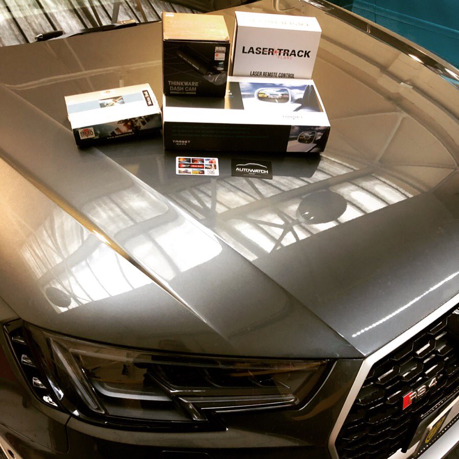 EnigmaAudio's tweet photo. Audi RS4 B9 Quattro Safety and security treatment.
@AutowatchUK h #ghost #immobiliser @MetaTrakUK  #cat6 #gpstracker #targetBlueye #laser-track @Thinkware #thinkwaref800pro #f800pro #laserjammer #tetra #witnesscamera #safety #security  @EnigmaAudio @Audi @AudiUK https://t.co/q5lFRdjiyr