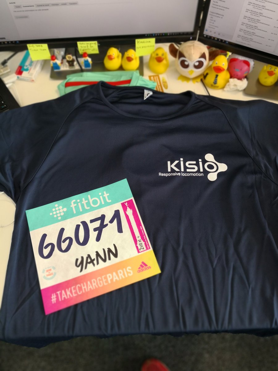 KisioDigitalSD's tweet photo. 😁Nous participons au #SemiParis ce dimanche ! #takechargeparis #responsivelocomotion #running 😁 https://t.co/93cPTw8gTE