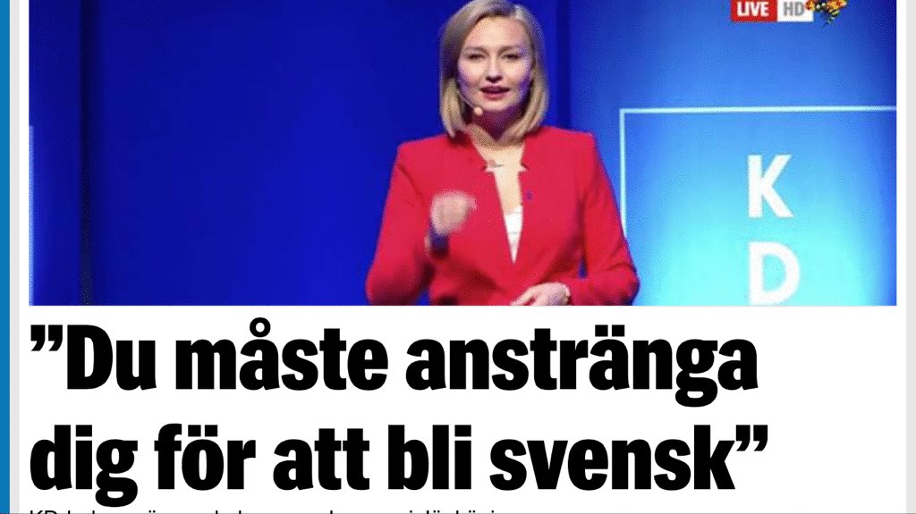 Tensta's tweet image. Om jag måste anstränga mig för att bli svensk, måste du anstränga dig för att bli medmänsklig....