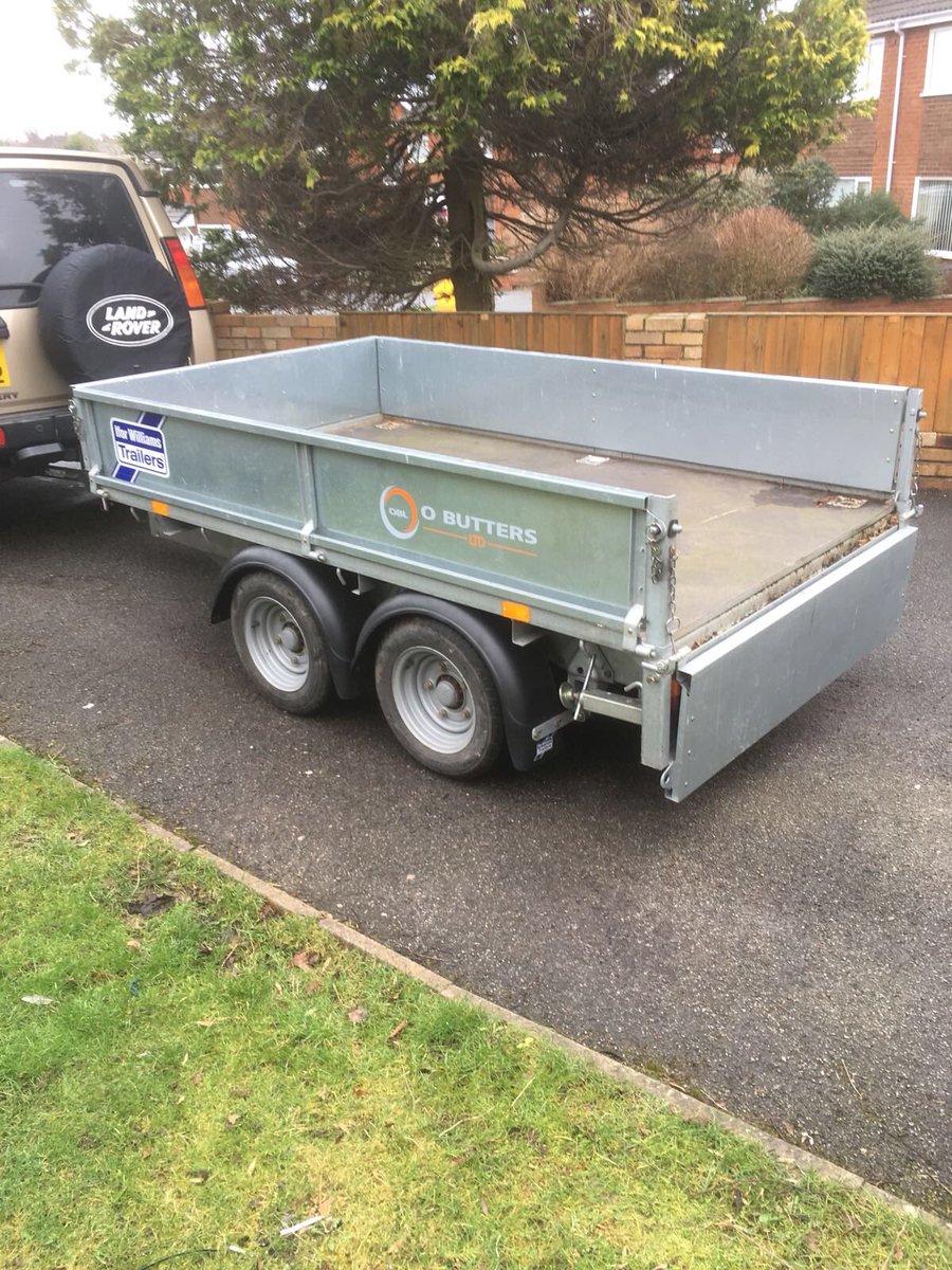 OllieButters's tweet photo. Selling my Ifor Williams LM85 trailer, if anybody knows anybody after one 👍🏻 great condition, I’d say I’ve done less than 1000 miles with it. https://t.co/d9rlKvdnHP