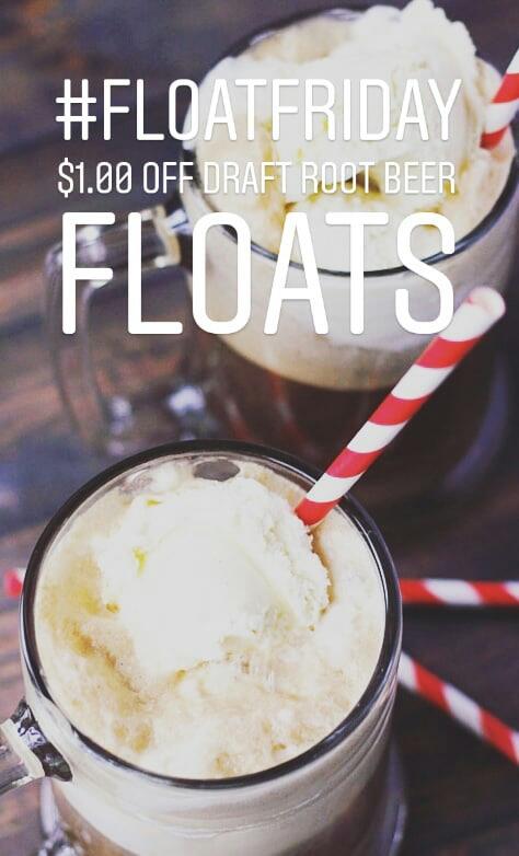 Antiqology's tweet photo. It's Friday! You know what that means - $1.00 off our famous 1919 Draft Root Beer Floats! 

#Antiqology #CraftSoda #FloatFriday #RootBeer #RootBeerFloat #SodaFloat #1919RootBeer #DraftRootBeer #DraftSoda https://t.co/JBROE7SaW1