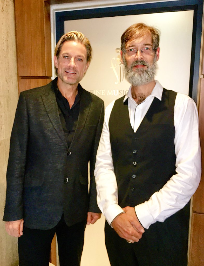 ikemoriz's tweet photo. Now on @FineMusicRadio 101.3FM, with Waldo Buckle - “Cape Diary” - Listen worldwide online here: https://t.co/hEGAAdR8zY 
Other interview times here and on https://t.co/qxB45TnDNT 2.3.18 #IkeMoriz #IkeMorizOnTour #MillenniumHitsTour2018 #radioInterview #LoveSwings #OudeLibertas https://t.co/efVAien0c5