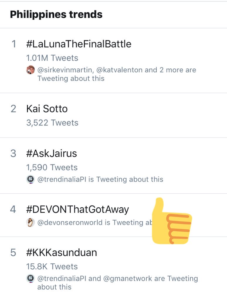 HopiaSquad's tweet photo. Hopia @devonseron17 at trending agad agad wala pa man ang labas sa TV 🤔 #DEVONThatGotAway salamat @ArtistCenter @gmanetwork #TOTGAPastVsPresent https://t.co/uuQBBhj3DQ
