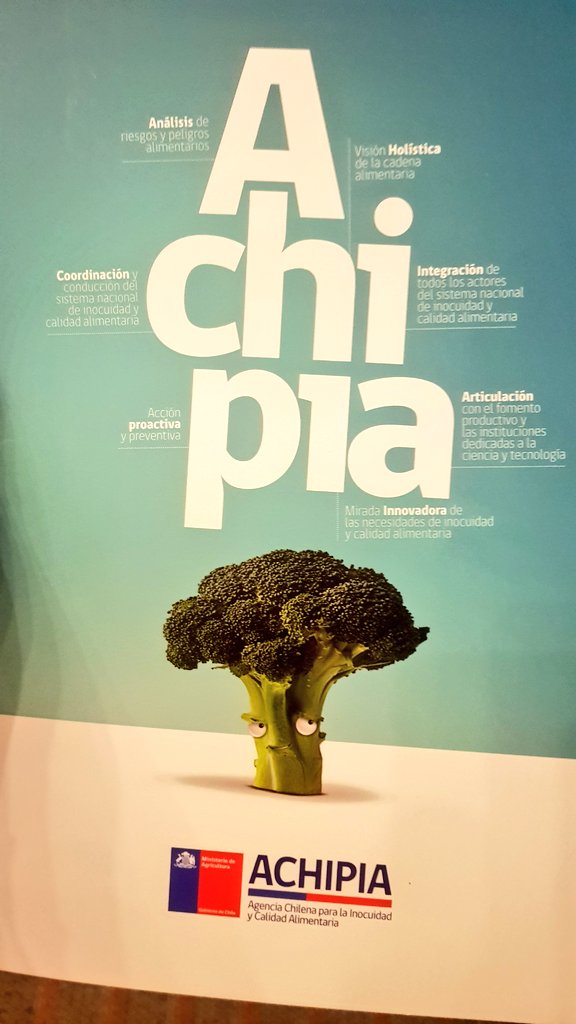 fkfreire's tweet photo. Empezamos este #FelizViernes con el lanzamiento de la #Politica Nacional de #inocuidad y #calidad de #Alimentos de #achipia el futuro de la alimentación está en la inocuidad. @ACHIPIA @MinagriCL @MinagriRM @ministeriosalud https://t.co/F5uS12D9VK