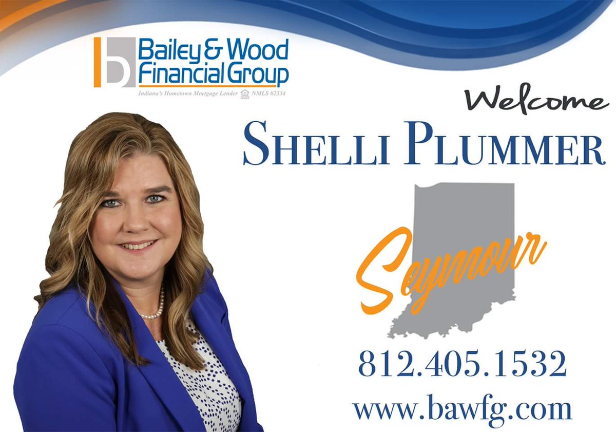 We're so excited to welcome Shelli Plummer to #BaileyAndWood! She will be working with David Inabnit as his Loan Coordinator at our new Seymour office. We're so excited to have Shelli. Welcome! #BAWFGStrong