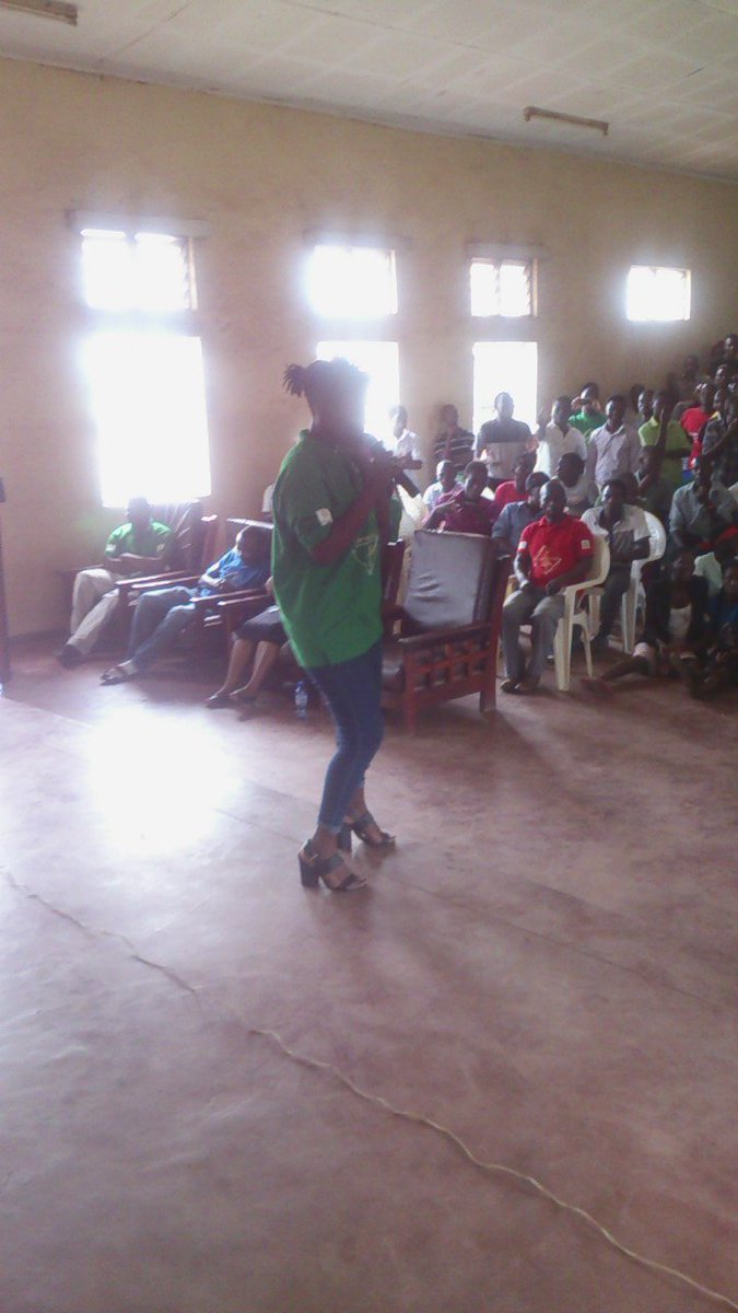 Y2YEmpower's tweet photo. Sangie performing "do it all for love"
 #Y2YE #STEP #EU #UNESCO #MalawiGovt 
@mzehub @WangieMiss @innochalera @TildaHope https://t.co/Gjdy8OkMqA