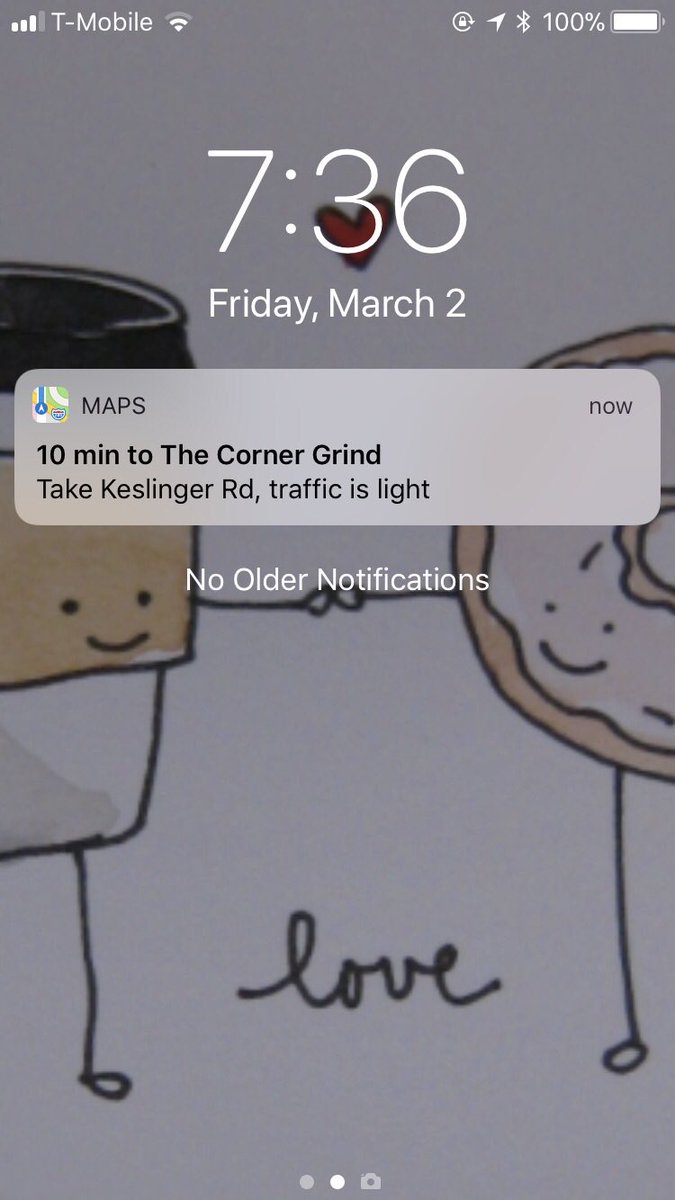 tkrawczyk27's tweet image. My phone clearly doesn’t want me going to work this am 🤣 @CornerGrindIL ❤️☕️