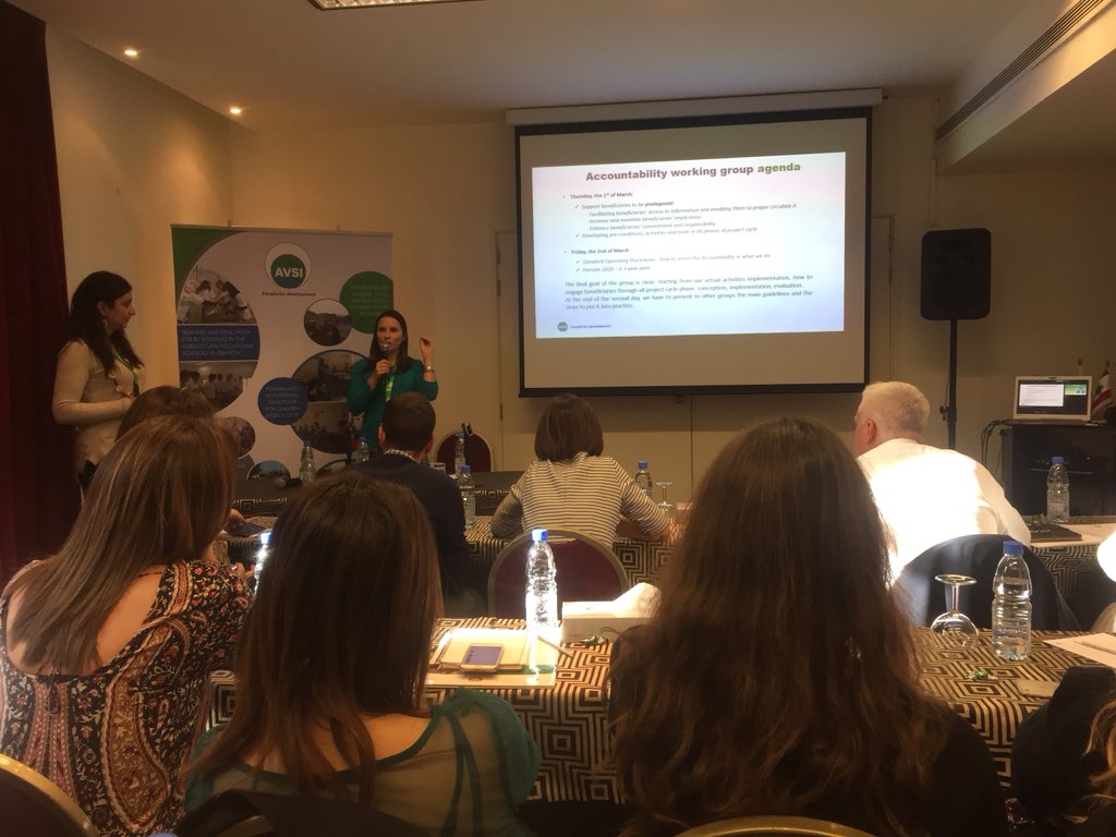 AVSI_MENA's tweet photo. #AMAVSIMENA working groups...DAY 2: presenting future objectives 2018-2020
@FondazioneAVSI https://t.co/x7uwxYzfHf