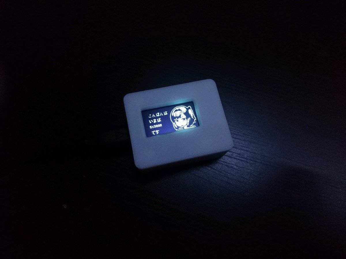 thnikk's tweet photo. .@CiliaOS I made a nice case and wifi setup for it but then I remembered timezones exist. Maybe shop... eventually! https://t.co/kDiB7dF6r7