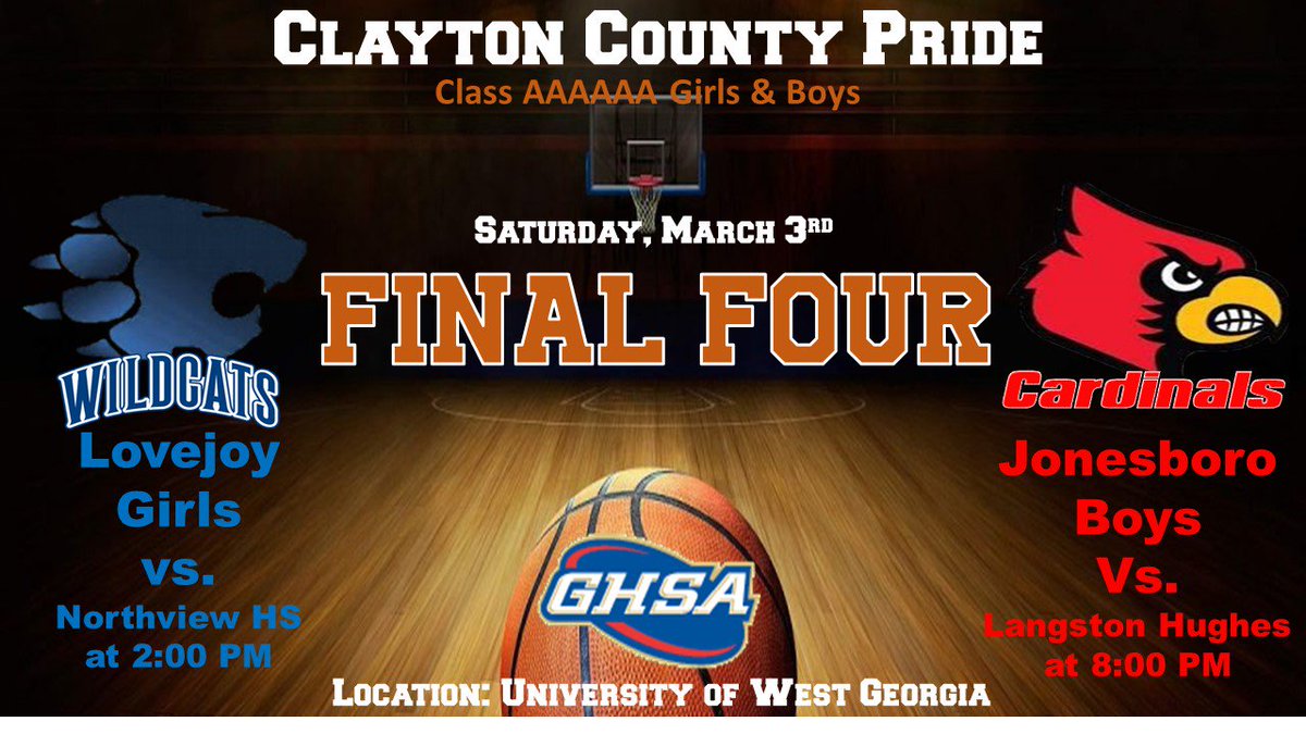 CCPS Athletics (@ccpsathletics1) on Twitter photo <a href="/LovejoyGBB/">Lovejoy HS Girls Basketball</a> @CheerLovejoy <a href="/WildcatsLovejoy/">Lovejoy HS Athletics</a> @LovejoyBall @Lovejoy
<a href="/ms_lovejoy/">LovejoyMSAthletics</a> @jonesborocards @JHSCardinalBB <a href="/LovejoyGBB/">Lovejoy HS Girls Basketball</a> @CheerLovejoy <a href="/WildcatsLovejoy/">Lovejoy HS Athletics</a> @LovejoyBall @Lovejoy
<a href="/ms_lovejoy/">LovejoyMSAthletics</a> @jonesborocards @JHSCardinalBB