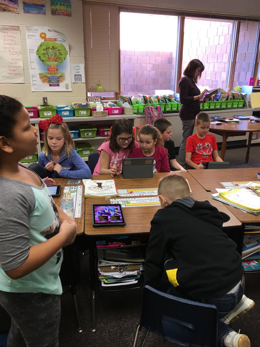 JodiRiester's tweet photo. PicCollage with Weldy and Riester, engages students and stimulates learning. #allinoxbow https://t.co/HYqiiy8X9d