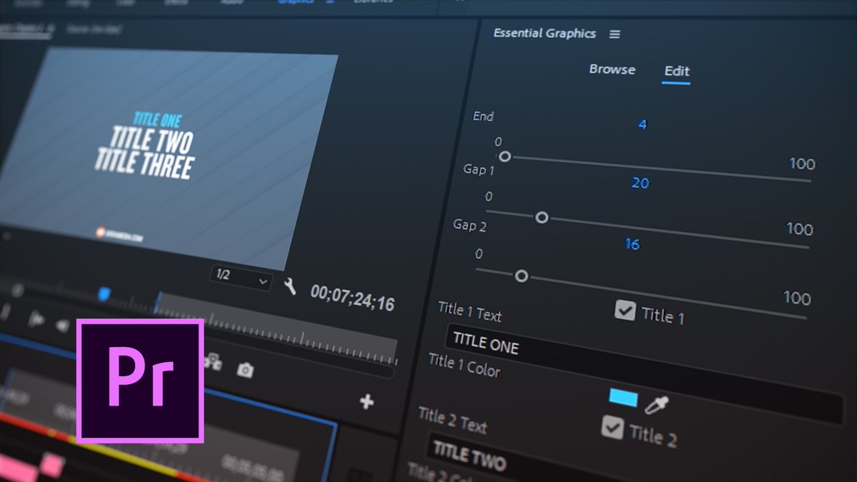 ukramedia's tweet image. Check out how I use the #EssentialGraphics in #PremierePro to edit my tutorials  -  youtu.be/yzVXwNvl4o0