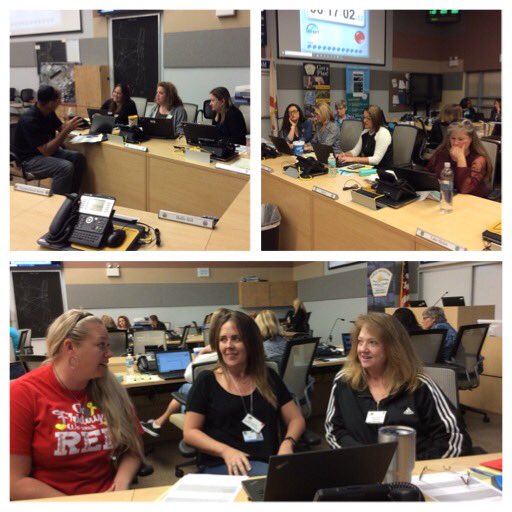 vcsIMPACTcoach's tweet photo. Cohort 2 Coaches working in their PLCs.  @DawnBourdette @jennybc1 https://t.co/CBDBv64KZn