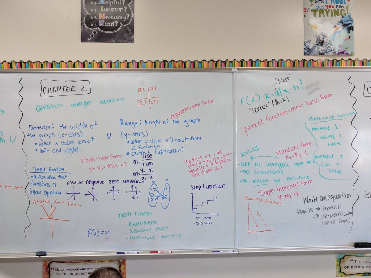 MorganVogel2's tweet photo. Algebra 2A 1st Hour Final Exam review today. Part 1 https://t.co/9qkNKPaQJJ