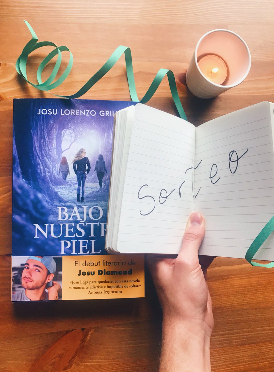 JosuDiamond's tweet photo. ✨ SORTEO ✨
Gana 1 de los 5 ejemplares que sorteo de mi novela #BajoNuestraPiel. Serán los primeros ejemplares que firmaré 🙈
Haz RT a este tweet para ganar uno de ellos ❤️ Buena suerte!!
(Nacional, finaliza 7/03) https://t.co/ZVqotT5whl