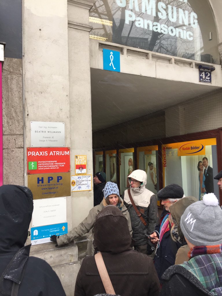 Taking a lovely walking tour of Vienna with Petra Jens, the City’s Walking Commissioner. #UFGC18 #citychangers