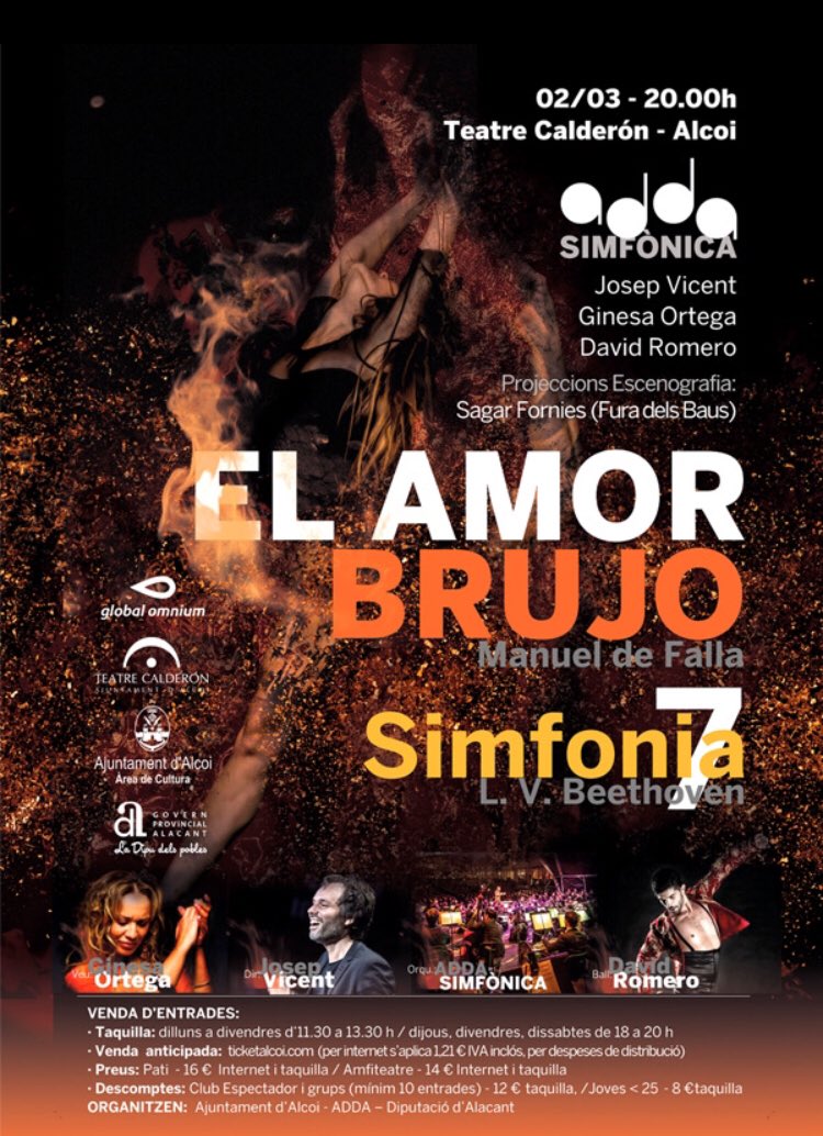 davidromerofla's tweet image. Hoy nos vamos para #alcoy #amorbrujo #direccion @josep.vicent  @ginesaortega ilustraciones de @sagarfornies . Os esperamos!! #Teatro #Danza