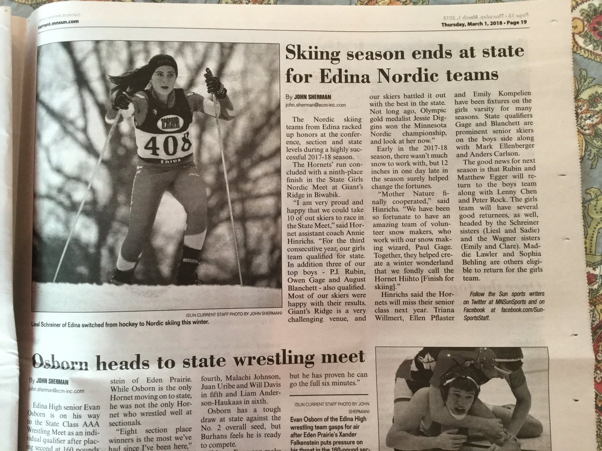 edinanordicski's tweet photo. Once again, #edinanordic in the news! #skifasthavefun https://t.co/aOYnROMq47