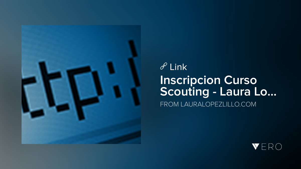 FutbolScroll's tweet photo. https://t.co/7WGW9oczcE - Curso para promocionarlo iniciarse en el #scouting No te lo pierdas. Un apartado para el software LongoMatch @VeroTrueSocial https://t.co/bKnmcf93j2