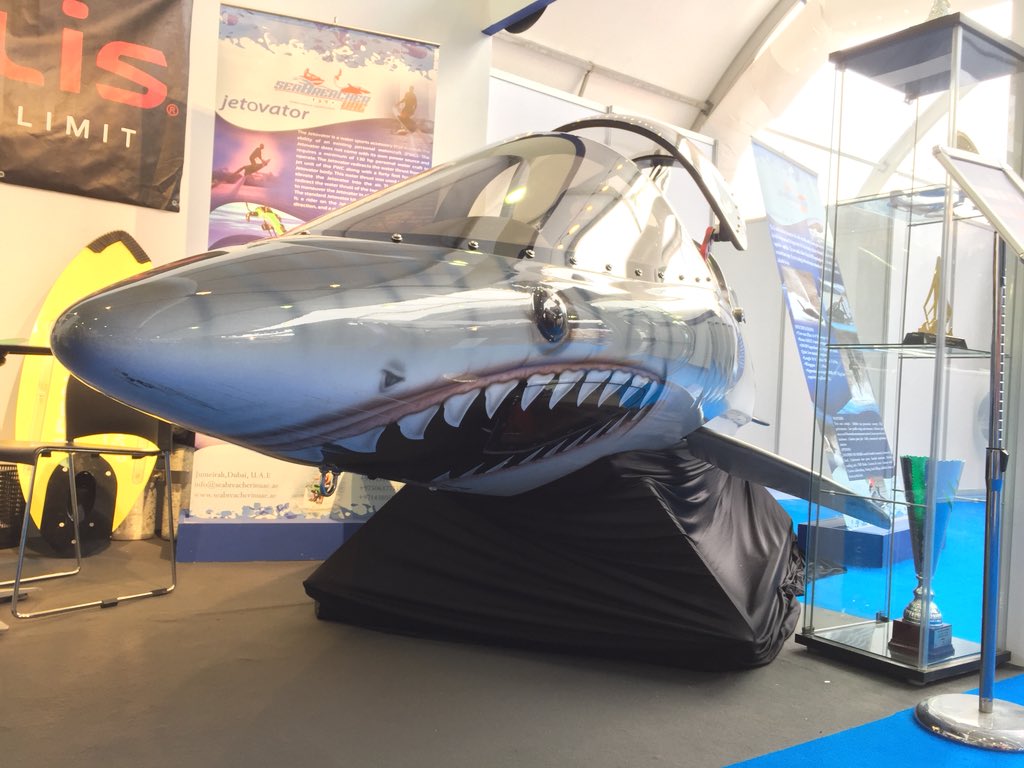 DubaiEye1038FM's tweet photo. A little bit of rain can’t dampen the atmosphere @DubaiBoat Show! Lots to see and do again on day four #DIBS #DIBS18 https://t.co/1194K0LkAp
