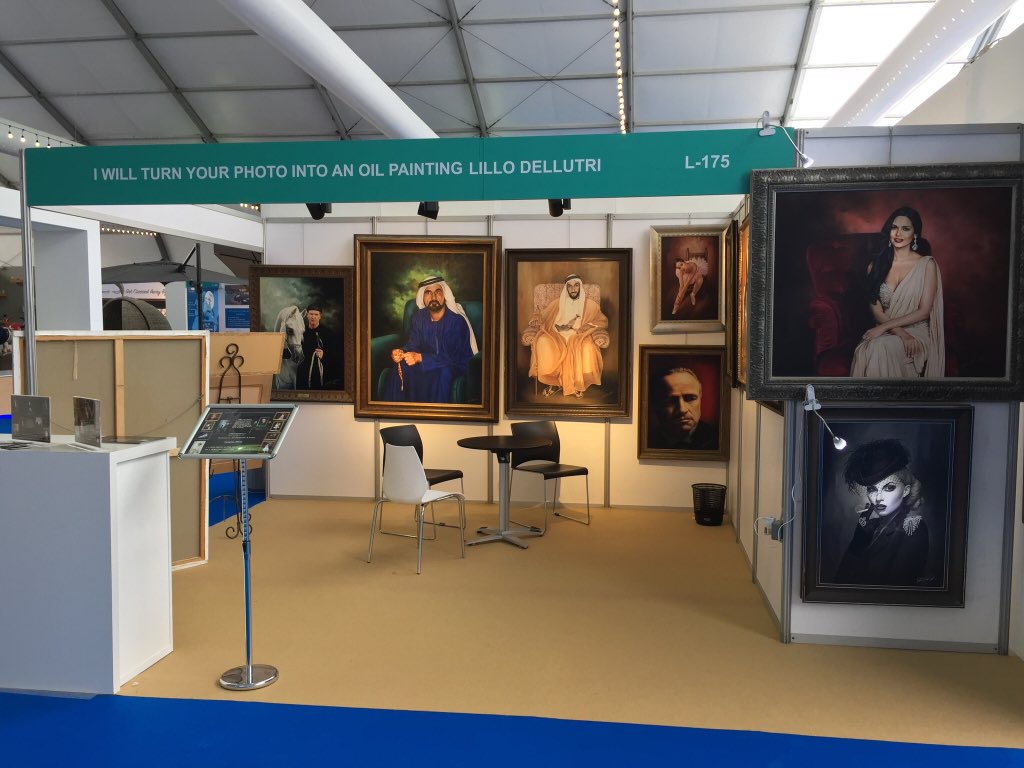 DubaiEye1038FM's tweet photo. A little bit of rain can’t dampen the atmosphere @DubaiBoat Show! Lots to see and do again on day four #DIBS #DIBS18 https://t.co/1194K0LkAp