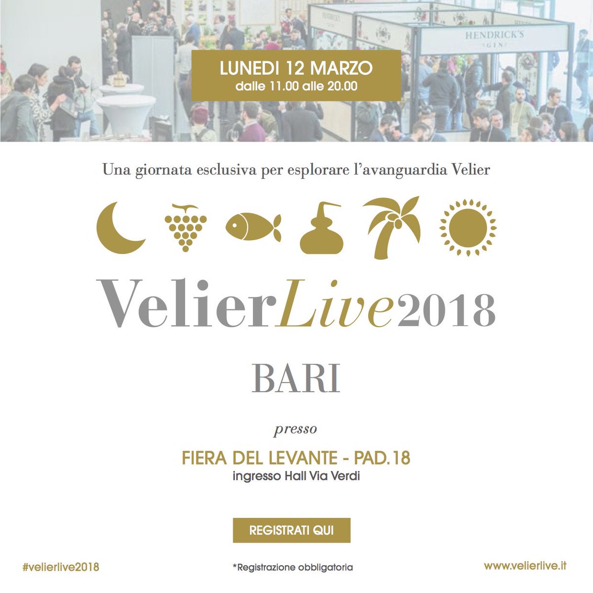 #VelierLive2018 #Bari <a href="/VelierSpa/">Velier</a>  coming soon.