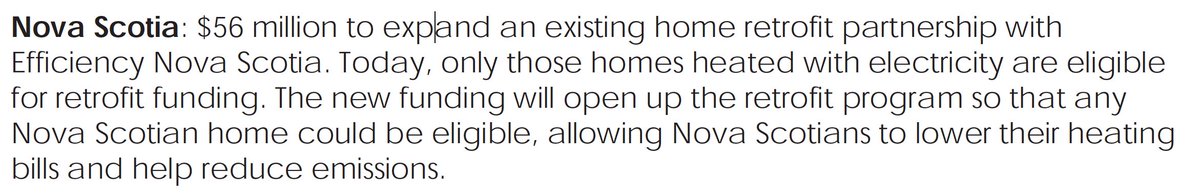 Do you own a home in Nova Scotia that's primarily heated by something other than electricity? There's a very important piece of information in this weeks Federal Budget directed at you! Join our email list to get important updates for non-electric homes! ow.ly/tZam30iIiDC !