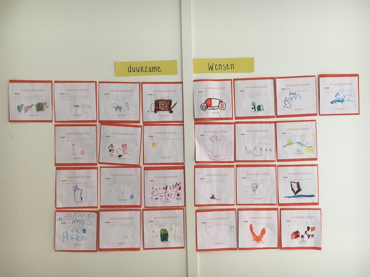 Binnenstebuite's tweet photo. Duurzame wensen in groep 1-2 https://t.co/xXmT3dWq5o