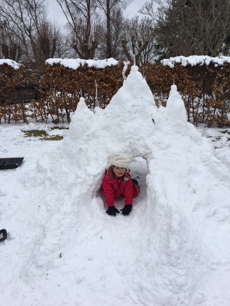 DignonSarah's tweet photo. @OLAPrimaryGlas #snowday3 #igloo2 https://t.co/jM3fN2jjOE