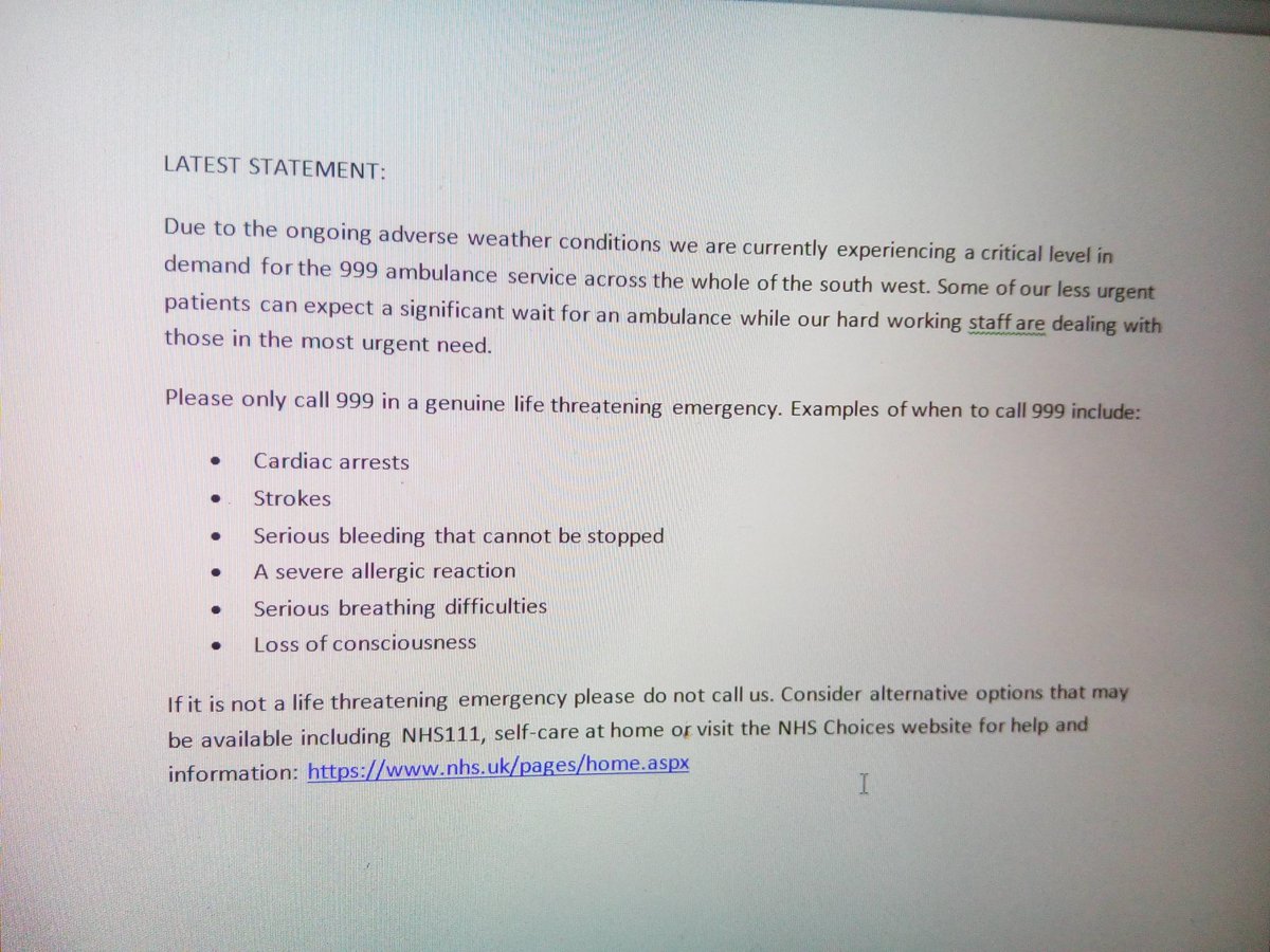 South Western Ambulance Service tweet media