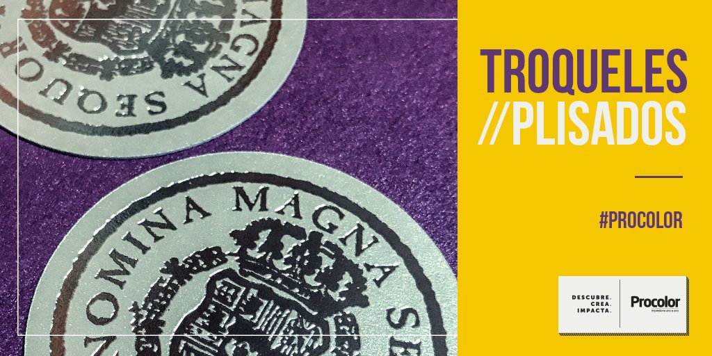 ProColor_cl's tweet image. Troqueles, plisados y folias, atrévete a jugar, diseñar y crear! #impresióndigital #impresión #descubrecreaimpacta