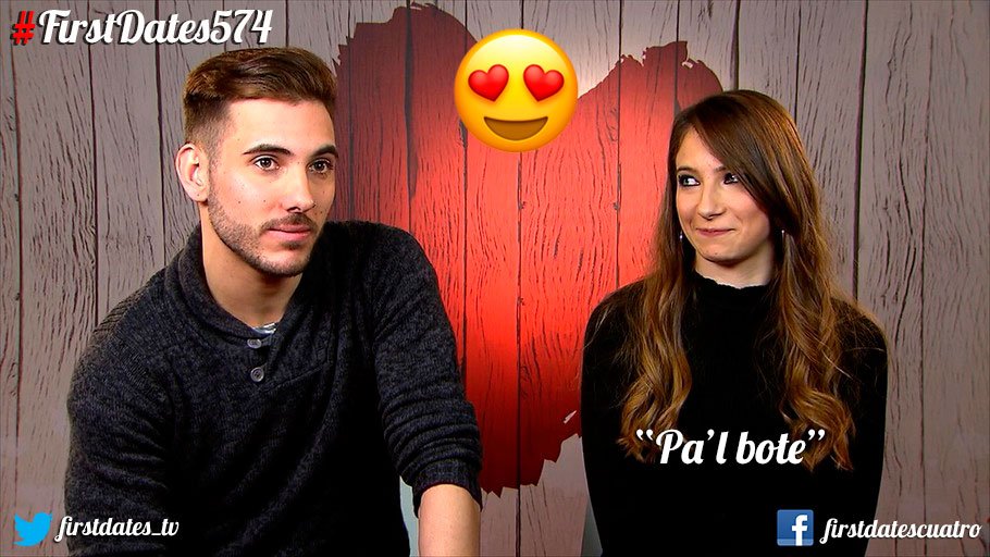 firstdates_tv's tweet photo. ¿Todavía no has visto #FirstDates574? https://t.co/HvGQpEZhv4 https://t.co/Ywt9nqBAv9