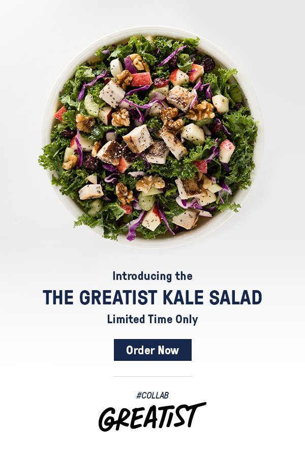HudsonSquareNYC's tweet photo. We love this collaboration between #HudsonSquare's @greatist and @justsalad! Check out "The Greatist Kale Salad" for a limited time only! #HSQeats https://t.co/kEiMZLxVW3