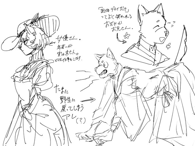 性癖が露呈しそうな雑設定 