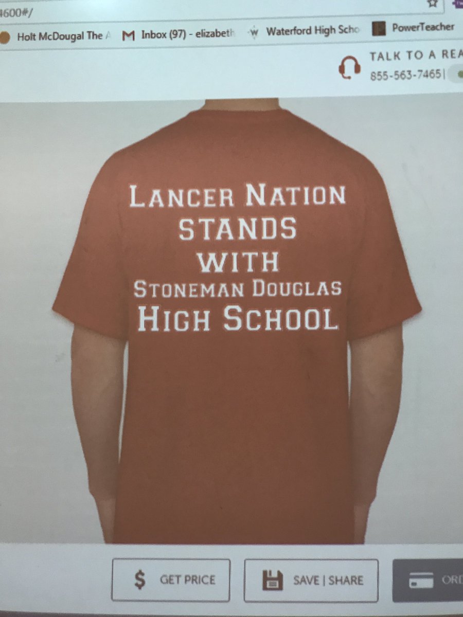 LavoieJacklyn's tweet photo. Waterford High School!!! Would you be interested in shirts for purchase in remembrance of Stonenan Douglas victims (pictures below are a rough estimate of how they will look) https://t.co/cNenpaECNB