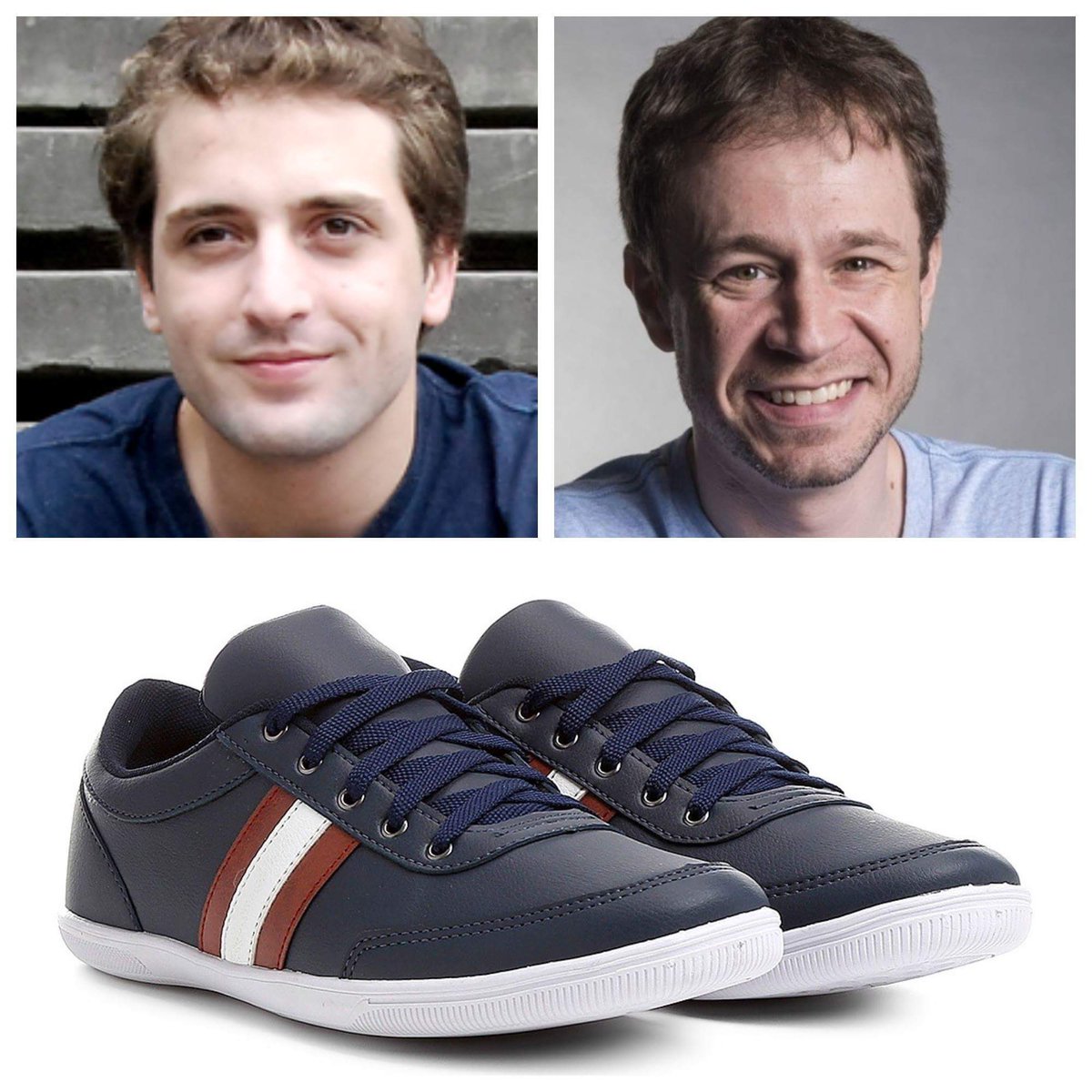 Tiago Leifert E Sapatenis / Tiago leifert diz já ter opções de nomes 