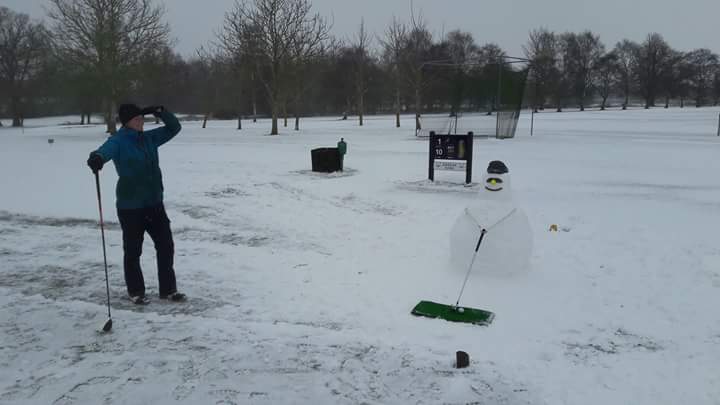 tiffbmills's tweet photo. @SkySportsGolf @TshwaneOpen Ryston Park Golf Club.. Open to Greenkeepers and Snowmen only. ⛳☃️ https://t.co/jYoA6e8zjV