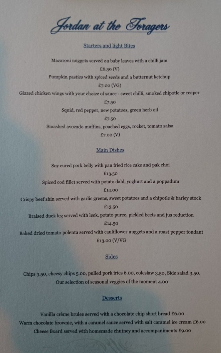 theforagerspub's tweet photo. What's that? New menu? New chef? Come check out what all the fuss is about and meet our new chef Jordan! #brighton #hove #hoveactually #whatsonbrighton #newmenu #theforagers https://t.co/auY0zZ2knJ