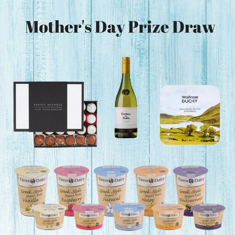 timsdairy's tweet photo. Banish those 'Blizzardy Blues' with our MOTHER'S DAY prize draw. Follow us, RT &amp; use #timsdairyprizedraw 4 chance to #win a #MothersDay gift of Chocolate Truffles, a tin of Duchy Biscuits &amp; a selection of our delicious #yogurts T&amp;Cs apply https://t.co/iW08Wt0L0X End 5pm 6th March https://t.co/jZAuif906j